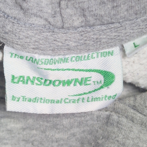 Lansdowne Sz L Gray Giant's Causeway Northern Ireland Hoodie - Picture 5 of 5